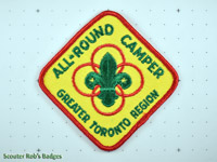 All-Round Camper Greater Toronto Region (Goodyear Memorial)